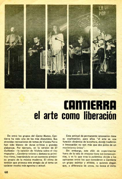 Cantierra, el arte como liberación